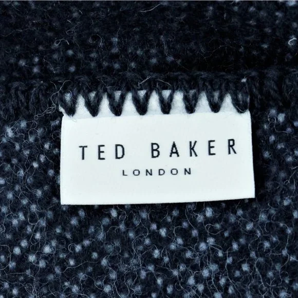 Ted Baker Magnolia Woven Wool Throw 150cm x 180cm - Picture 2 of 6